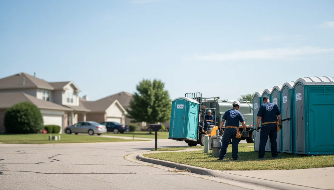 Porta Potty Rental in Lerna, IL near me